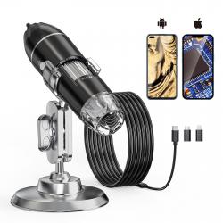Alvepa AVP321-P MAC ve Android Cep Telefonları için 1600X Dijital Mikroskop